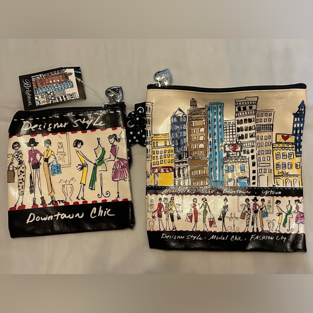 Original, NWT Brighton fashion city pouch set